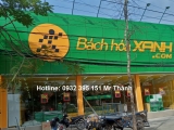 Lắp đặt Kính cường lực cao cấp tại Bách Hóa Xanh