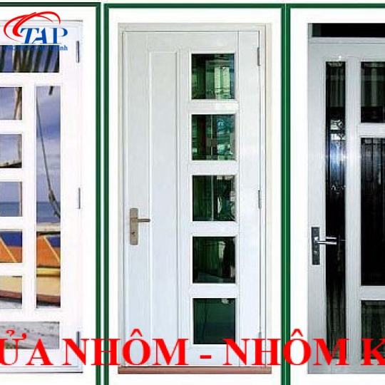 Cửa kính khung nhôm tại quận 1