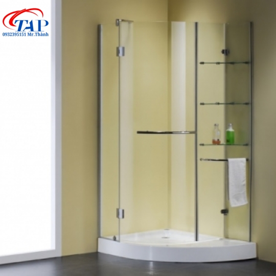 nhận thi công phòng tắm kính mở quay tp hcm